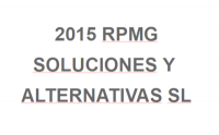 2015 RPMG SOLUCIONES Y ALTERNATIVAS SL
